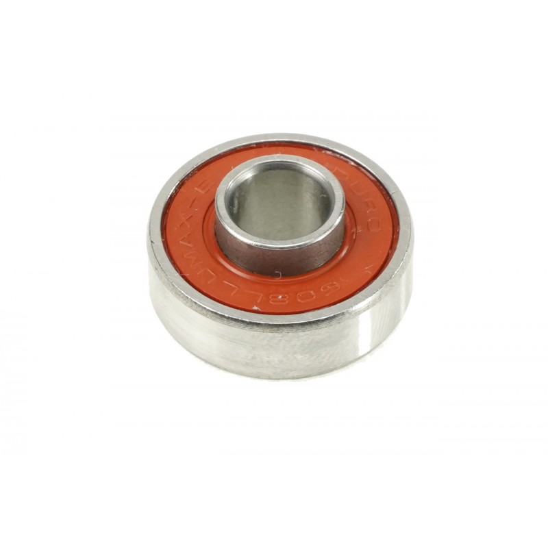 ENDURO BEARINGS Rodamiento radial para suspensión con pista interna extendida y diseño 608 LLU MAX-E MAX-DESIGN ABEC-3 (CN CLEAR