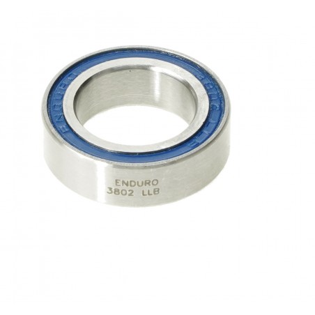 ENDURO BEARINGS Double row radial bearing for hub 3802 LLB ABEC-3 (C3 CLEARANCE) 15MM X 24MM 7MM EB8095