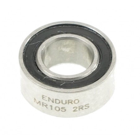 ENDURO BEARINGS Miniature radial bearing MR 105 2RS ABEC-3 (C3 CLEARANCE) 5MM X 10MM 4MM EB8436