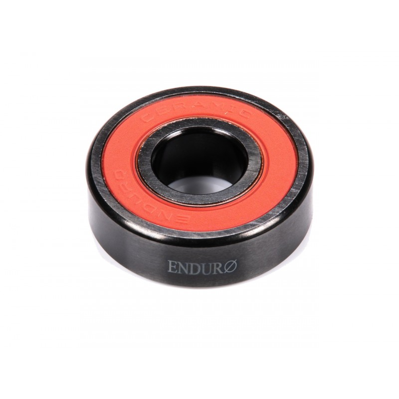 ENDURO BEARINGS Black oxide treated ceramic hybrid radial bearing for hub CO 6000 VV ABEC 5 (C3 CLEARANCE) 10MM X 26MM 8MM EB846