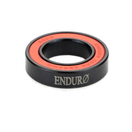 ENDURO BEARINGS Rodamiento radial híbrido cerámico tratado con oxido negro para buje CO 6903 LLB BO ABEC 5 (C3 CLEARANCE) 17MM X