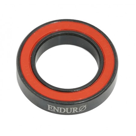 ENDURO BEARINGS Rodamiento radial híbrido cerámico tratado con oxido negro para buje CO 6804 VV ABEC 5 (C3 CLEARANCE) 20MM X 32M