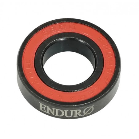 ENDURO BEARINGS Rodamiento radial híbrido cerámico tratado con oxido negro para buje CO 6900 VV ABEC 5 (C3 CLEARANCE) 11MM X 22M