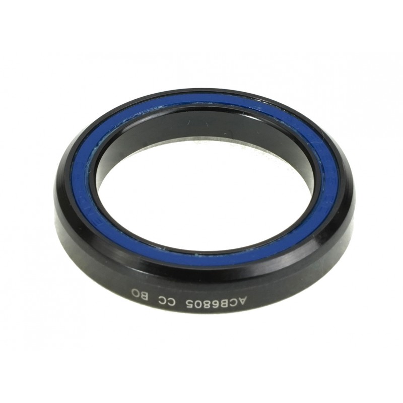 ENDURO BEARINGS Rodamiento angular tratado con óxido negro para dirección ACB 6805 CC- 1 6.5 MM EB8641