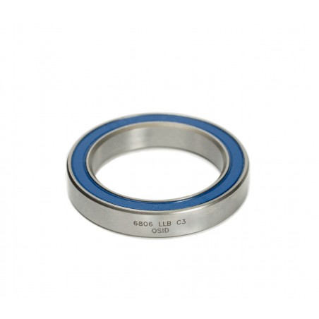 ENDURO BEARINGS Rodamiento para dirección tipo radial 6806 LLB OSID 1-1/8 HEADSET BEARING 7MM EB9156