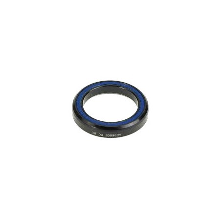 ENDURO BEARINGS Black oxide treated angular contact bearing for steering ACB 68025 CC 1-1/8 6.5 MM EB9161
