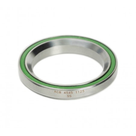 ENDURO BEARINGS Rodamiento angular de acero inoxidable para dirección ACB 4545 1125 SS 1 1/8 6.5 MM EB9165