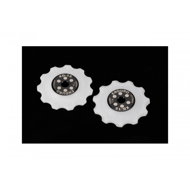 ENDURO BEARINGS Machined pulleys with hybrid ceramic for Shimano shifters BKCJ-0300 TOOTH XD15 SPEED (5MM BOLT HOLE) 11 EB9169