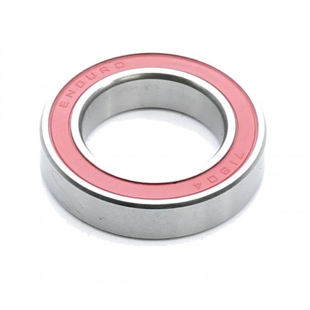 ENDURO BEARINGS Rodamiento angular cerámico híbrido para caja pedalier CH 71804 LLB ABEC-5 (C3 CLEARANCE) 20MM X 32MM 7MM EB9207