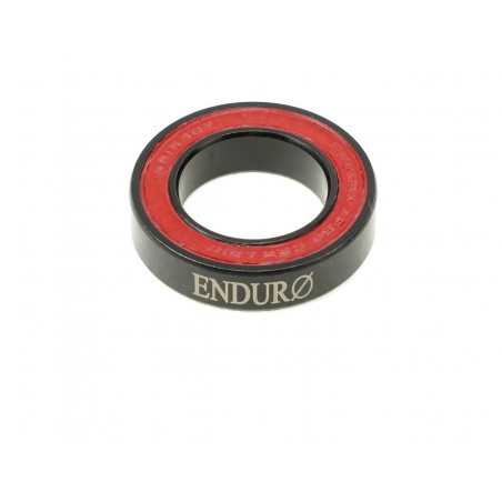 ENDURO BEARINGS Black oxide treated ceramic hybrid radial bearing for hub CO MR 18307 LLB ABEC 5 (C3 CLEARANCE) 18MM X 30MM 7MM 