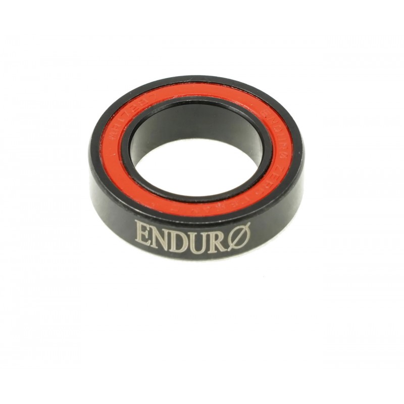 ENDURO BEARINGS Black oxide treated ceramic hybrid radial bearing for hub CO MR 17287 LLB ABEC 5 (C3 CLEARANCE) 17MM X 28MM 7MM 