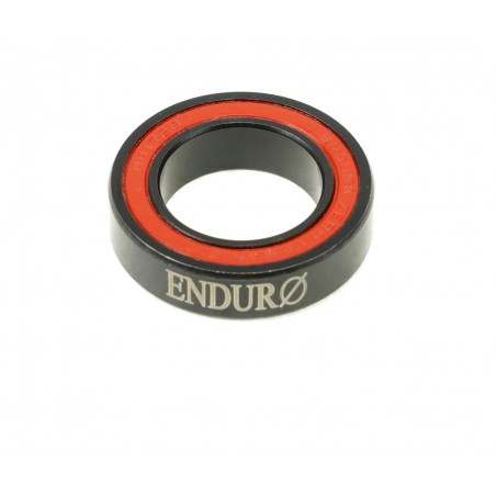 ENDURO BEARINGS Black oxide treated ceramic hybrid radial bearing for hub CO MR 17287 LLB ABEC 5 (C3 CLEARANCE) 17MM X 28MM 7MM 