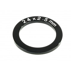 ENDURO BEARINGS Espaciador de eje para caja pedalier WA 24X33X2.5 24MM 2.5MM 6061 ALUMINUM GXP EB9379
