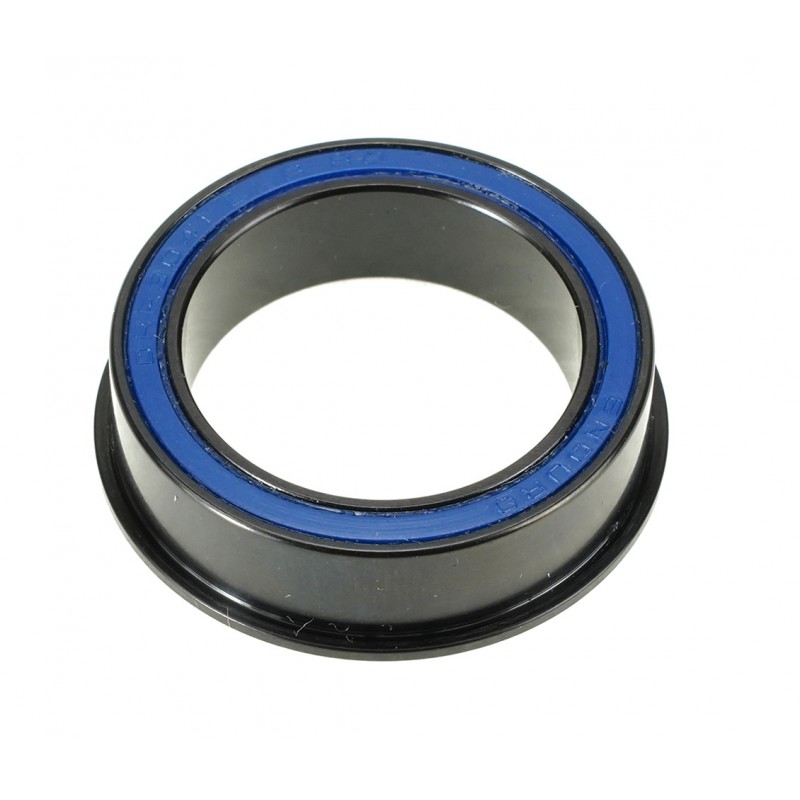 ENDURO BEARINGS Press-fit bearing with flange and black oxide treatment for bottom bracket housing DRF 3041 LLB BO ABEC-3 30MM X