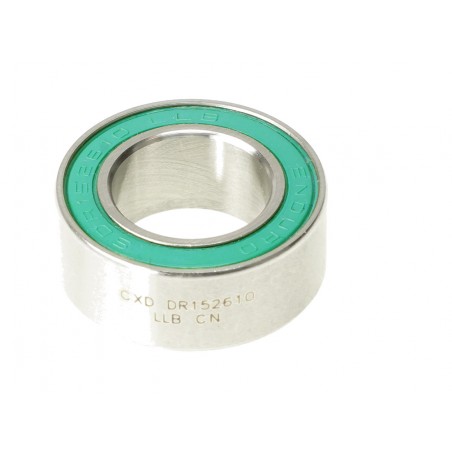 ENDURO BEARINGS Rodamiento de buje doble hilera híbrido cerámico CXD DR 152610 LLB XD15 ABEC-5 15MM X 26MM 10MM EB9499