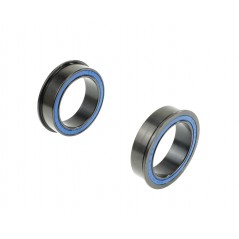 ENDURO BEARINGS Caja pedalier a presión de doble hilera tratada con óxido negro para cuadros y bielas tipo BK-7018 BB30 86.5MM/9
