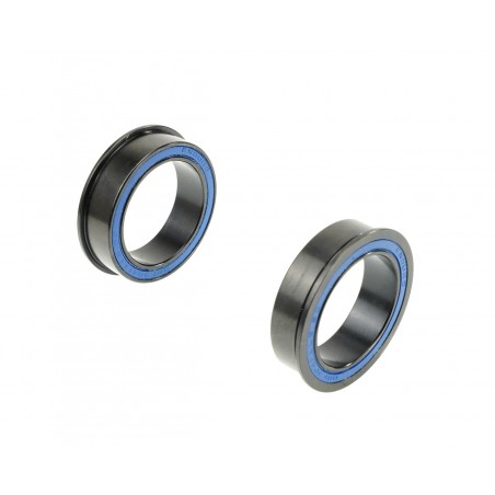 ENDURO BEARINGS Caja pedalier a presión de doble hilera tratada con óxido negro para cuadros y bielas tipo BK-7018 BB30 86.5MM/9