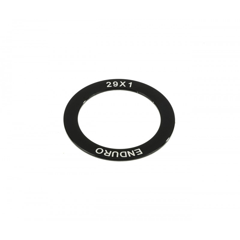 ENDURO BEARINGS Espaciador de eje pedalier aluminio para bielas WA 29X40X1 6061 SRAM DUB 1MM EB9647