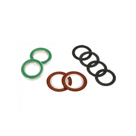 ENDURO BEARINGS Rodamiento para caja pedalier bielas de y cazoletas cerámico híbrido BKC-54115 XD15 ABEC-5 SHIMANO 24MM BB86/92 