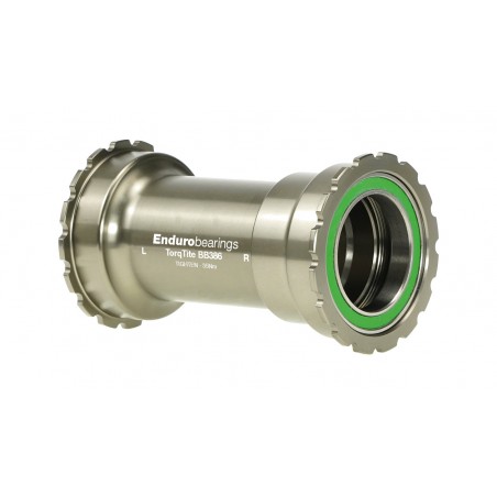 ENDURO BEARINGS Caja pedalier con rodamientos radiales de acero inoxidable para cuadros y bielas BKSR-0162 TORQTITE BB386 30MM 8