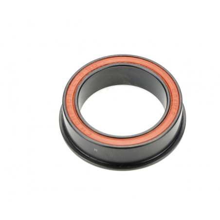 ENDURO BEARINGS Rodamiento de caja pedalier doble hilera cerámico híbrido con pestaña tratado óxido para cuadros y bielas tipo C