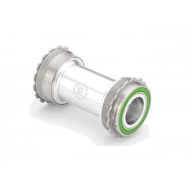 ENDURO BEARINGS Asymmetrical stainless steel bottom bracket for axle BKSM-8115 MAXHIT 440C T47 24MM 68MM/73MM EB9899