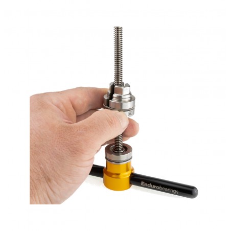 ENDURO BEARINGS Tuerca de liberación rápida para herramientas prensa rodamientos PT-011 ZIP-NUT FOR 5/16 (8 MM) ACME BRT-060 AND