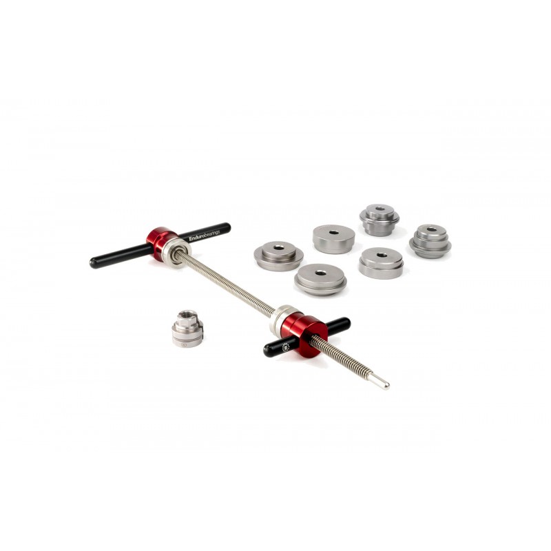 ENDURO BEARINGS Kit de prensa lineal para dirección con guías BRT-058 LINEAR HEADSET PRESS WITH GUIDES AND ZIPNUT EB9977