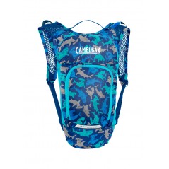 CAMELBAK Mochila de hidratación con diseño tiburenes MINI MULE 1.5L 2814413000X