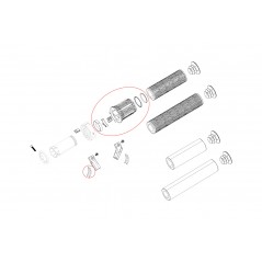 ROCK SHOX Puño giratorio de trinquetes para bicicleta 2P/3P ULT B1 TWISTLOC 11.4318.017.000