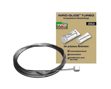 FASI Cable de freno para bicicleta mtb turbo acero inoxidable NIRO-GLIDE CERAMIC 1.5 MM 2050 726035