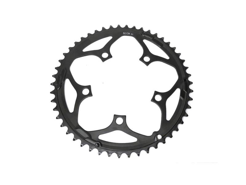 FSA Plato de carretera para bicicletas cinco agujeros compatible ROAD 110 BCD WB448 2X11V 726604