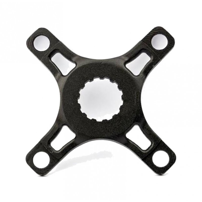 STRONGLIGHT Araña de aluminio para bicicleta eléctrica con cuatro brazos compatible sistema STRONGLIGH 104 BCD BOSCH GEN3 727060
