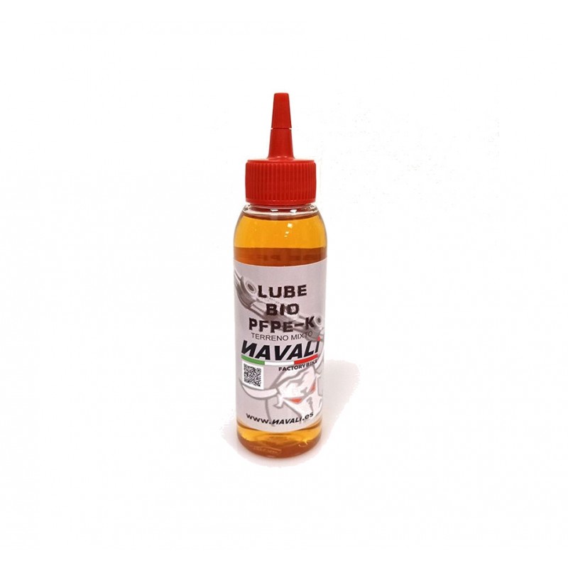 NAVALI Lubricante para cadena de bicicleta apto clima húmedo BIO-OIL PFPE-K HUMEDO 100 ML 727065