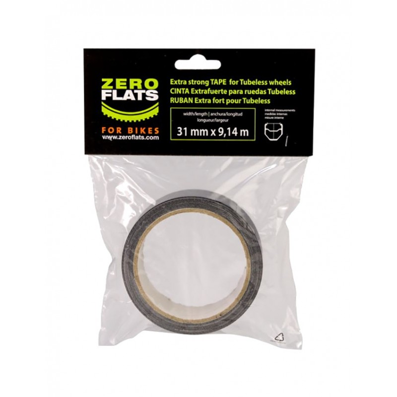 ZEROFLATS Rim tape TECHNICAL TUBELESS 31MM 9.14M 727171