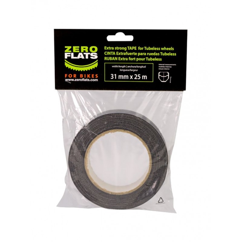 ZEROFLATS Rim tape TECHNICAL TUBELESS 31MM 25M 727175