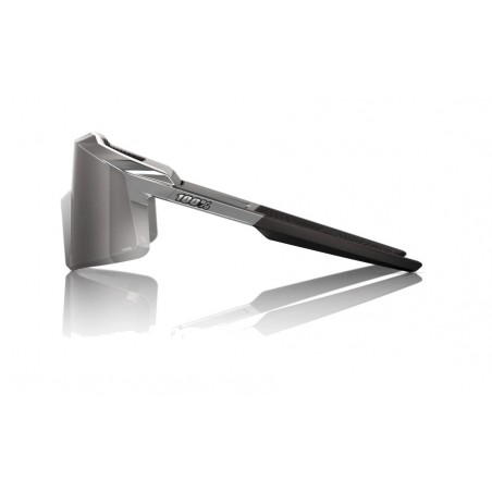 100% GAFAS BICICLETA CICLISMO DEPORTE AEROCRAFT GLOSS BLACK CHROME HIPER SILVER MIRRORS 196261050165