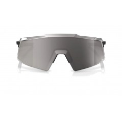 100% BICYCLE GLASSES FOR CYCLING SPORTS AEROCRAFT GLOSS BLACK CHROME HIPER SILVER MIRRORS 196261050165