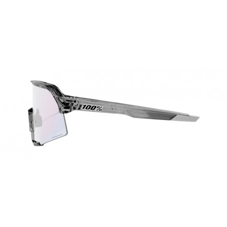 100% Cycling sunglasses S3 PHOTOCROMATIC POLISHED TRANSLUCENT GREY 196261050271