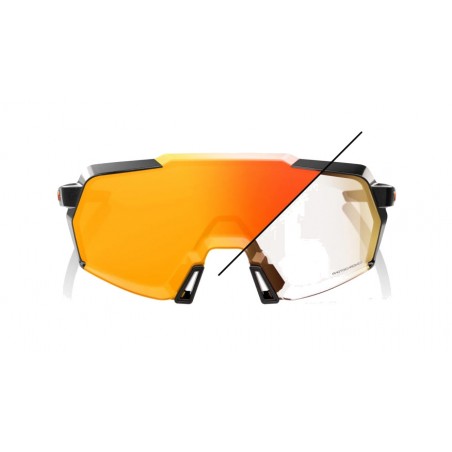 100% BICYCLE GLASSES FOR CYCLING SPORTS KORBIN GLOSS METALLIC BLACK 196261050387