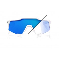 100% BICYCLE GLASSES FOR CYCLING SPORTS SPEEDCRAFT BASTILLE PEARL WHITE GLITTER 196261052114