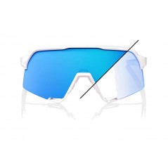 100% Cycling sunglasses S3 PHOTOCROMATIC BASTILLE PEARL WHITE GLITTER 196261052138