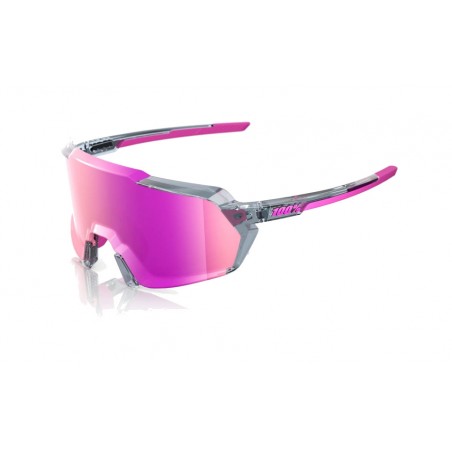 100% BICYCLE GLASSES FOR CYCLING SPORTS KORBIN POLISHED TRANSLUCENT GREY 196261052268