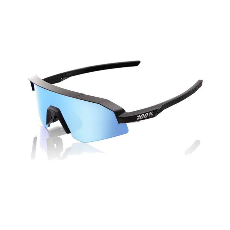 100% Cycling sunglasses SLENDALE MATTE BLACK XS 196261054606