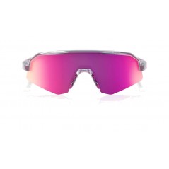 100% Cycling sunglasses SLENDALE POLISHED TRANSLUCENT GREY XS 196261054644