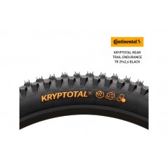 CONTINENTAL Tire bicycle KRYPTOTAL REAR TRAIL ENDURANCE TR 29 X 2.6 4019238063004
