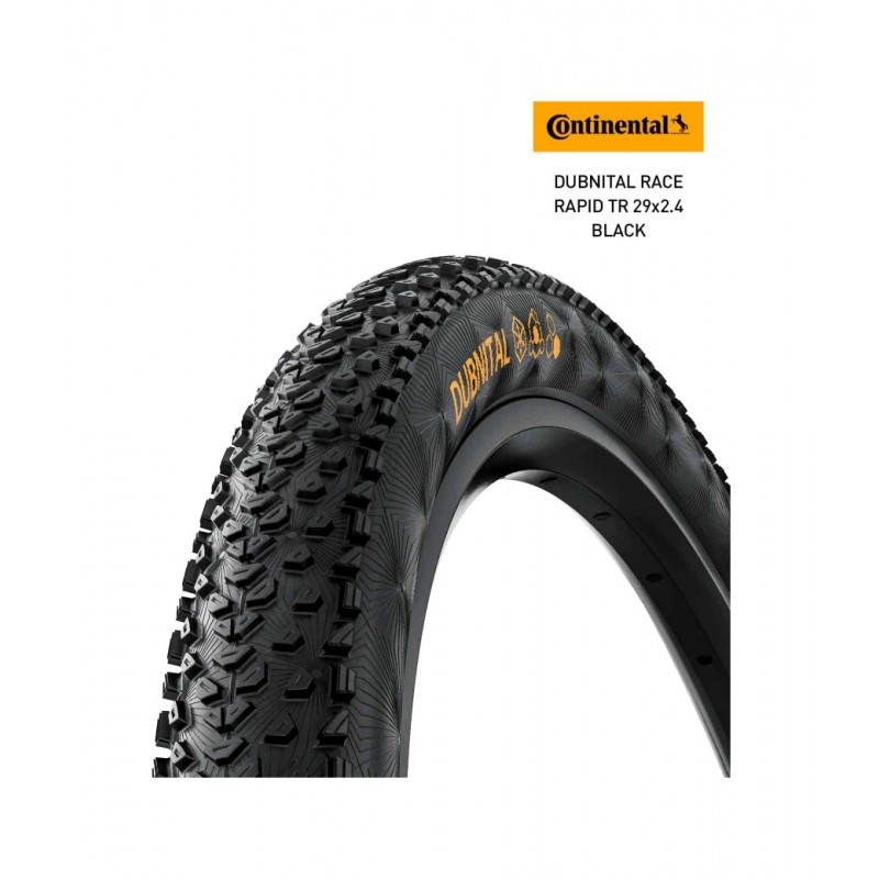 CONTINENTAL Cubierta neumatico bicicleta DUBNITAL TR 29" 29X2.4 RACE CASING RAPID COMPOUND 4019238402629