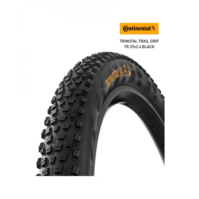 CONTINENTAL Rapid bicycle tire cover TRINOTAL TR 29" 29X2.2, TRAIL CASING GRIP COMPOUND 4019238402674