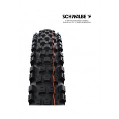 SCHWALBE Tire bicycle EDDY CURRENT REAR EVO SUPER GRAVITY TLE 27.5 27.5X2.80 B/B-SK 4026495878890