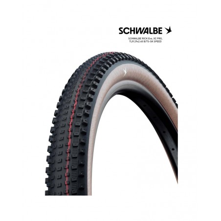 SCHWALBE Tire bicycle RICK EVO XC PRO TLR SPEED 29X2.40 B/TS-SK 4026495927604